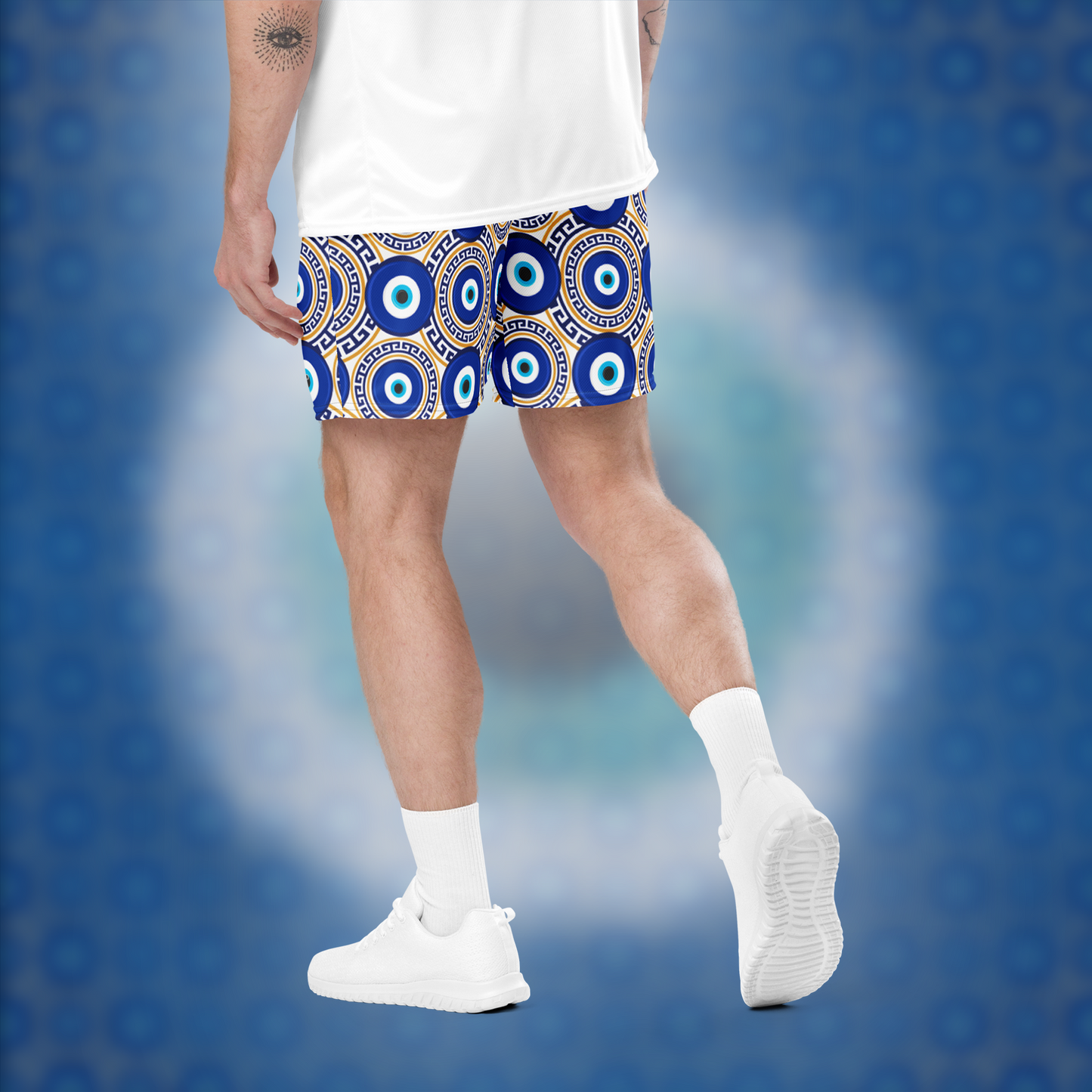 EVIL EYE - Protection Athletic Shorts