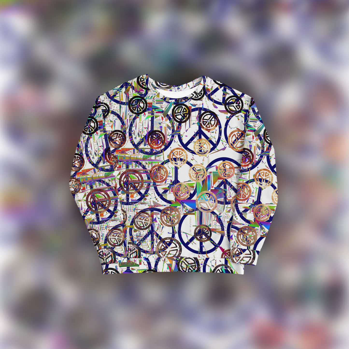 PEACE - Sweatshirt - White