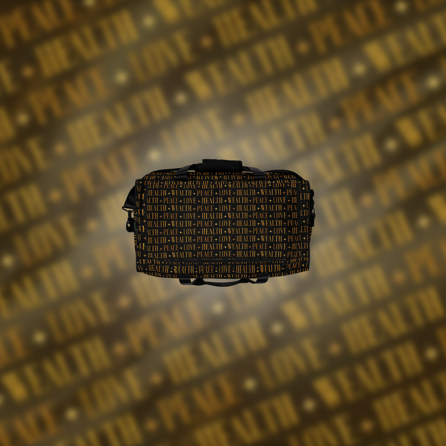PEACE+LOVE+HEALTH+WEALTH - Essence Duffle