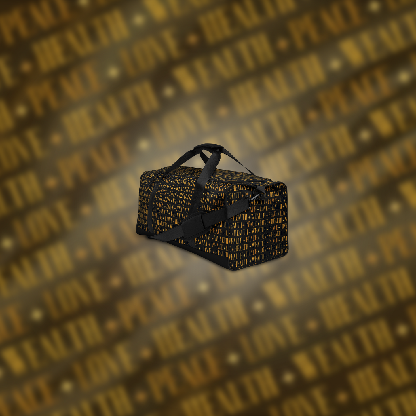 PEACE+LOVE+HEALTH+WEALTH - Essence Duffle