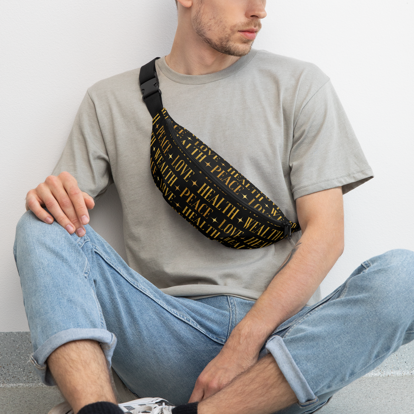 PEACE+LOVE+HEALTH+WEALTH - Essence Hip Pack