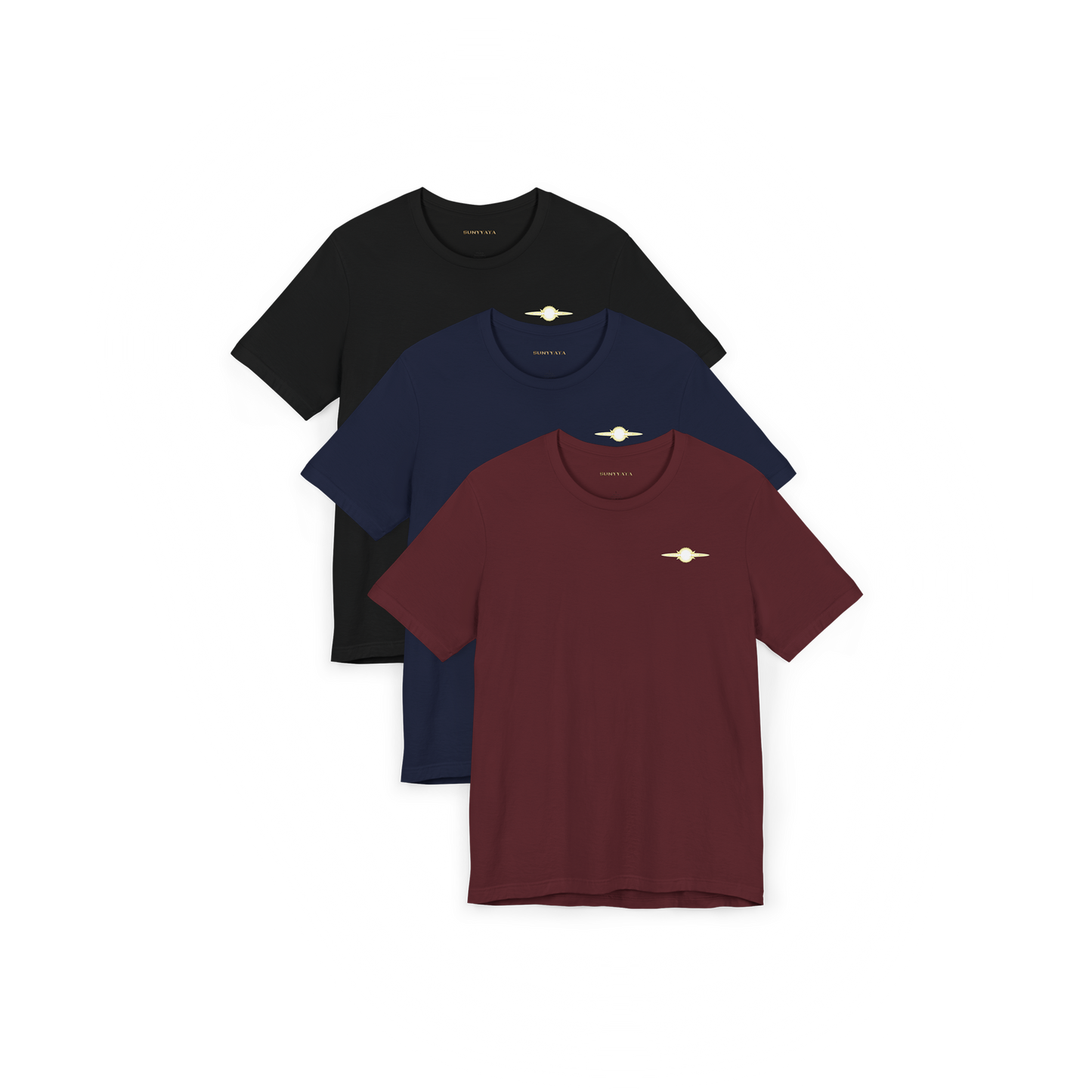SUNYYATA - Signature Tee - Navy, Maroon, Black