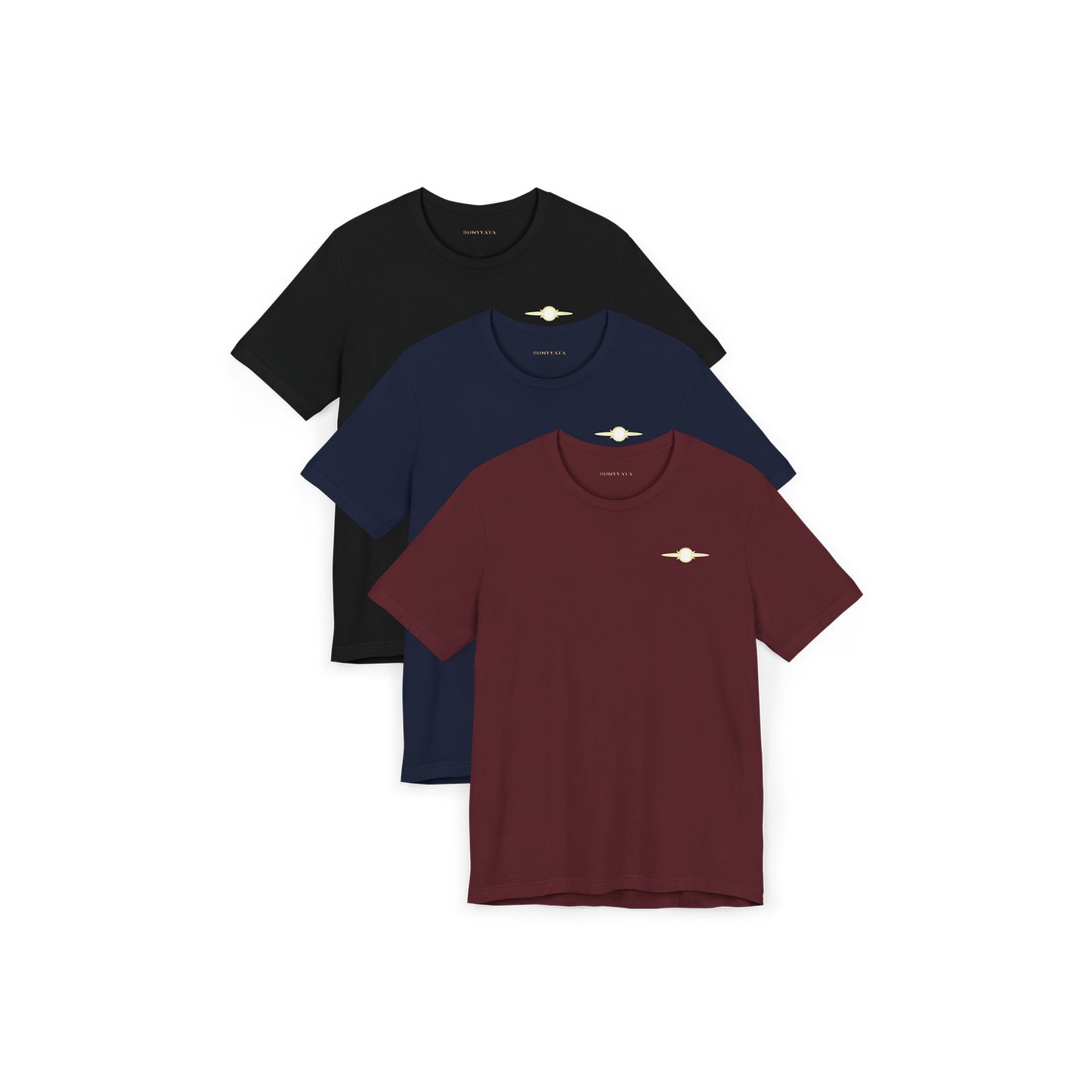 SUNYYATA - Signature Tee - Navy, Maroon, Black