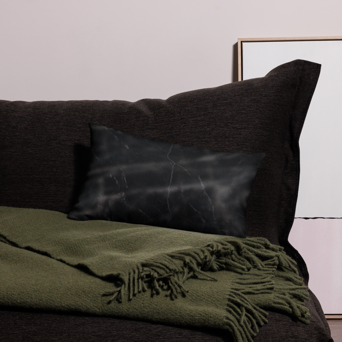 BLACK TOURMALINE - Shield Pillows
