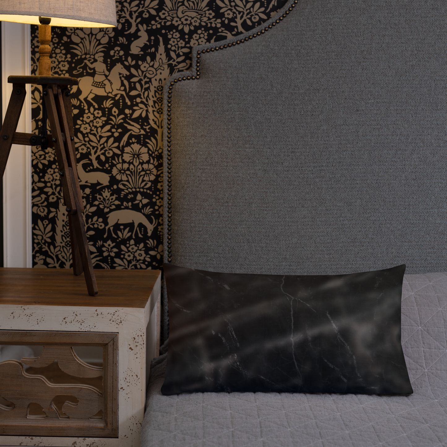 BLACK TOURMALINE - Shield Pillows