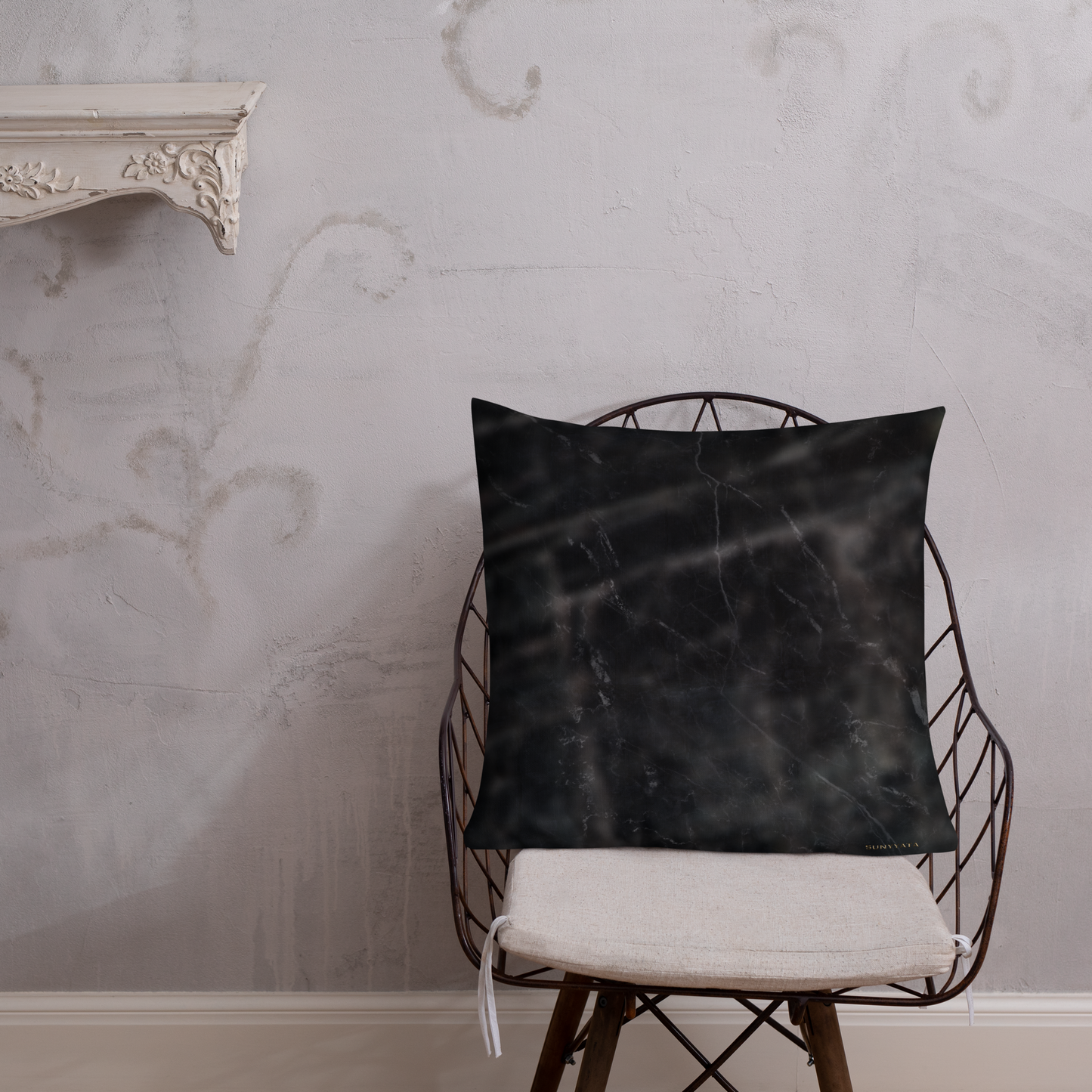 BLACK TOURMALINE - Shield Pillows