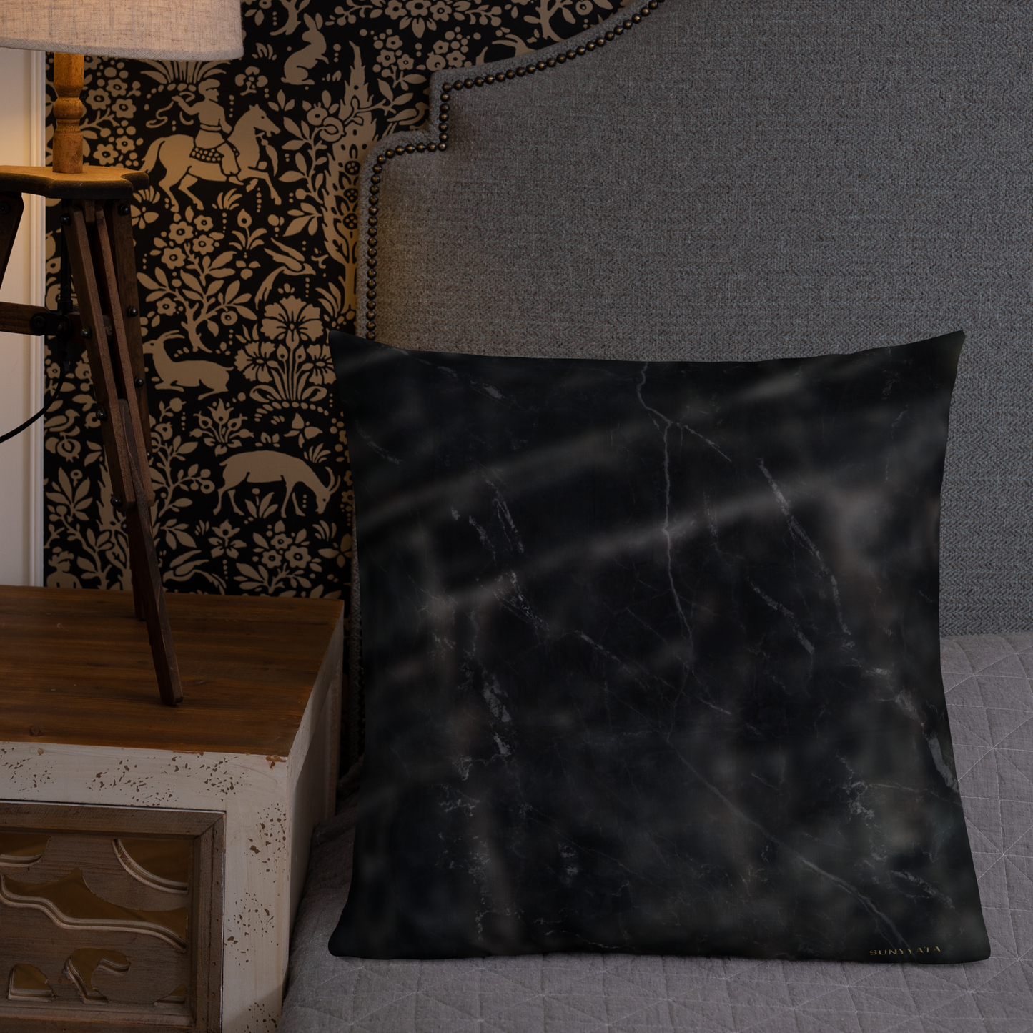 BLACK TOURMALINE - Shield Pillows