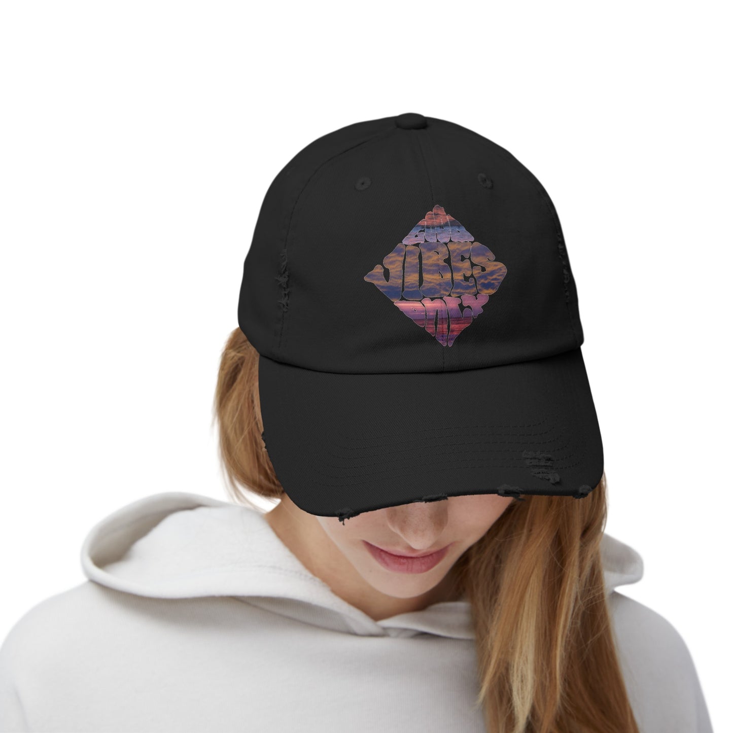 GOOD VIBES ONLY hat