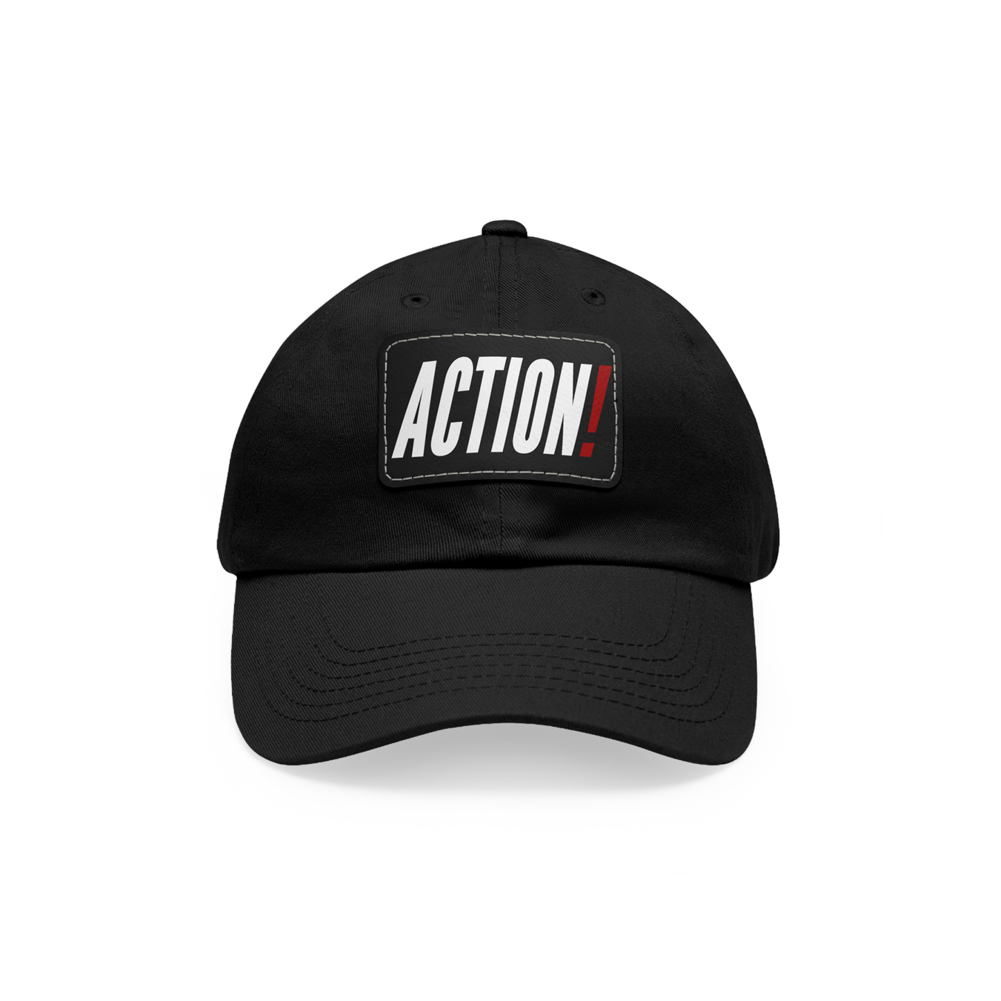 ACTION! - Dad Hat with Leather Patch