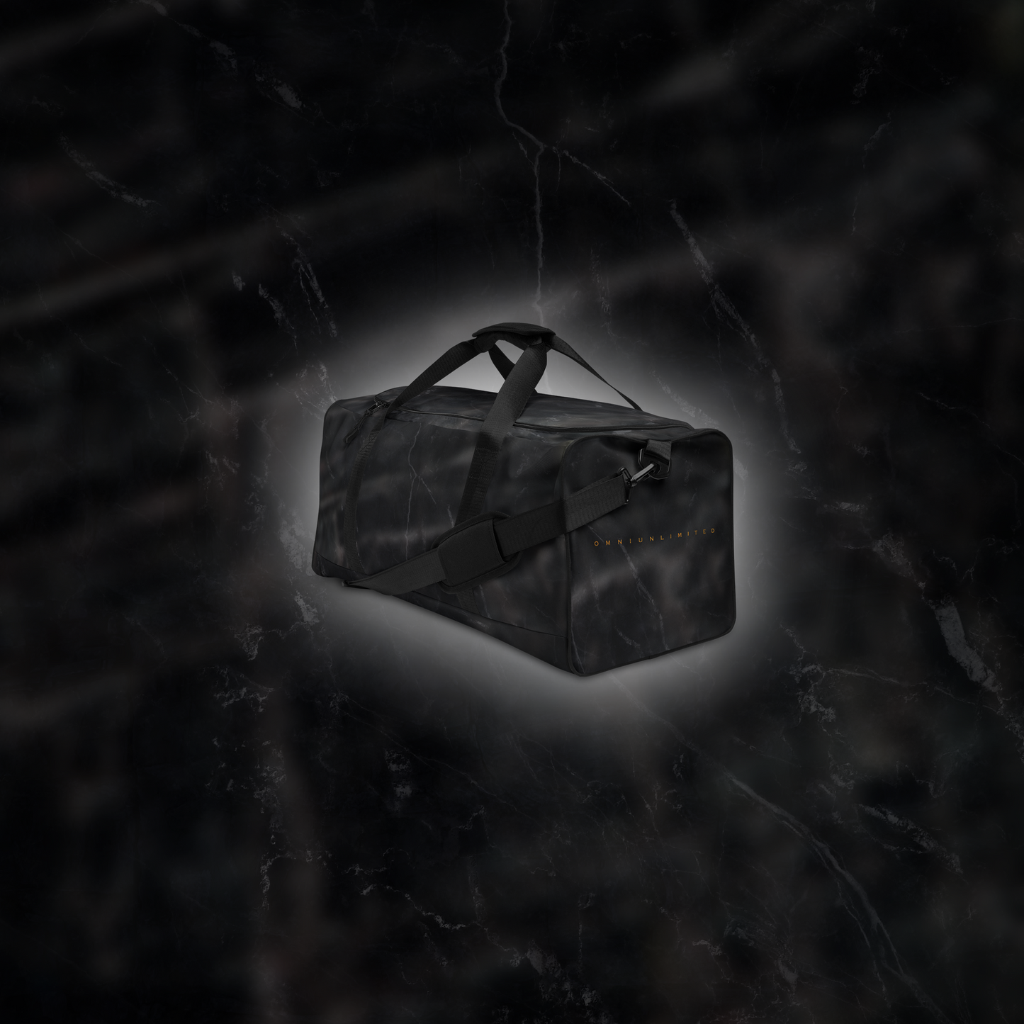 BLACK TOURMALINE DUFFLE BAG