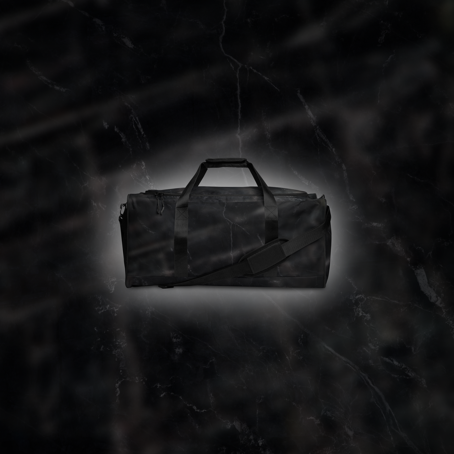 BLACK TOURMALINE DUFFLE BAG