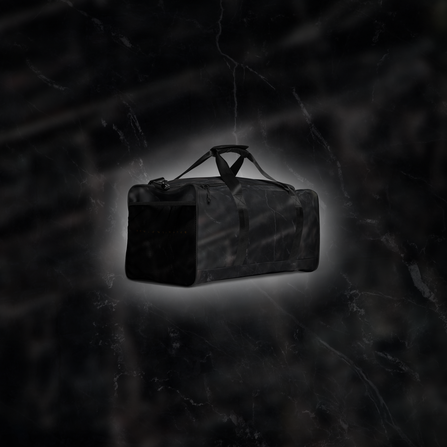 BLACK TOURMALINE DUFFLE BAG