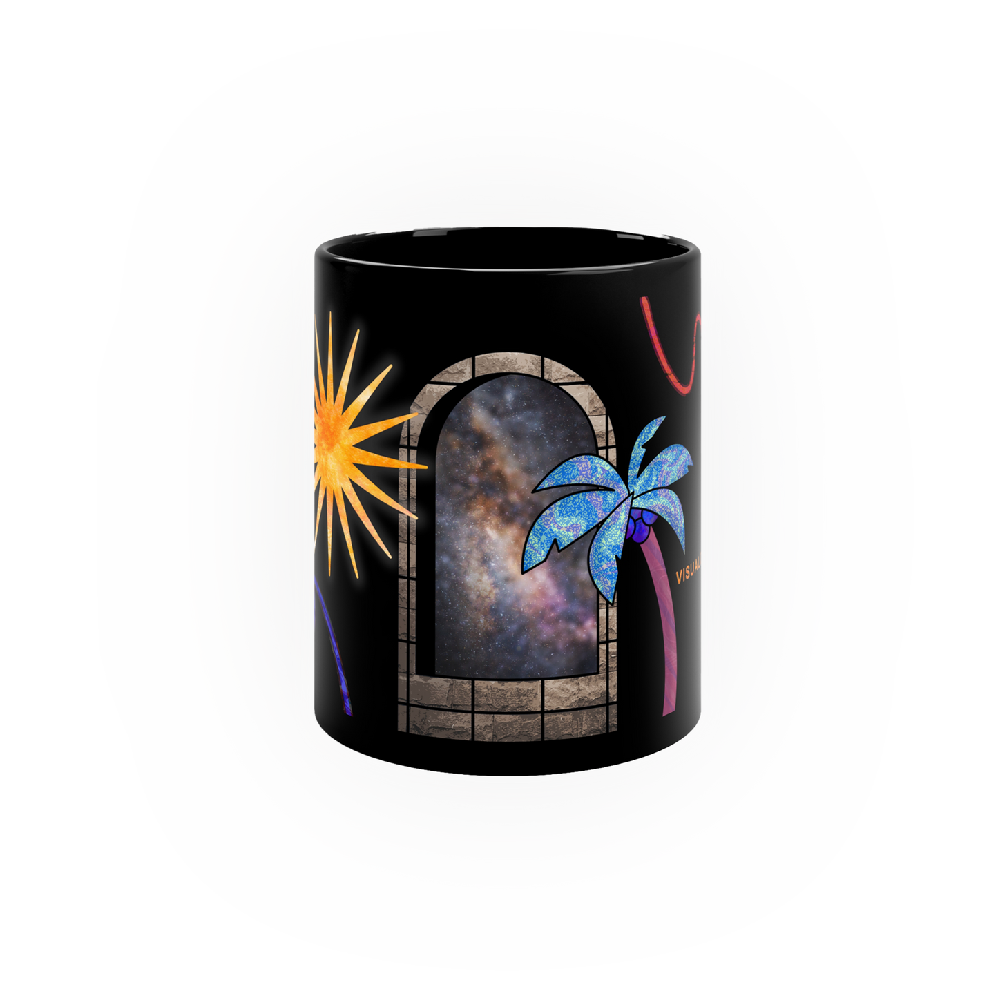DREAM-SPACE - 11 oz Coffee Mug - Black