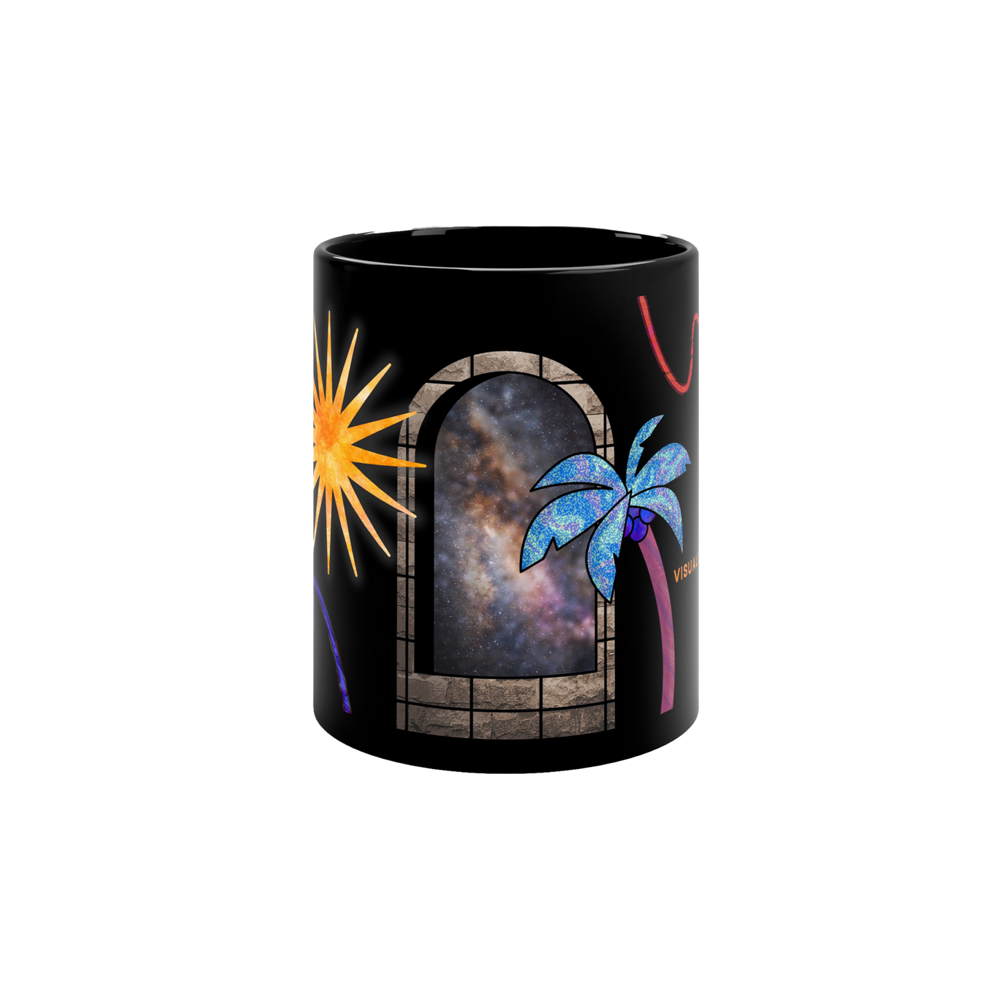 DREAM-SPACE - 11 oz Coffee Mug - Black