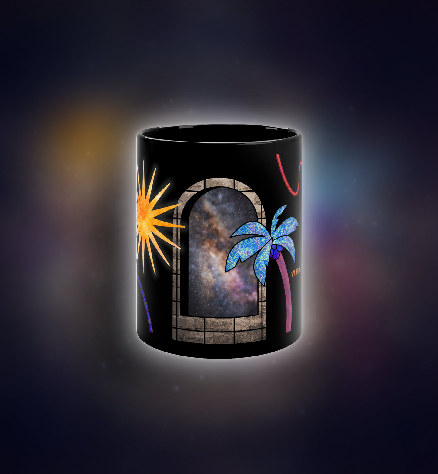 DREAM-SPACE - 11 oz Coffee Mug - Black