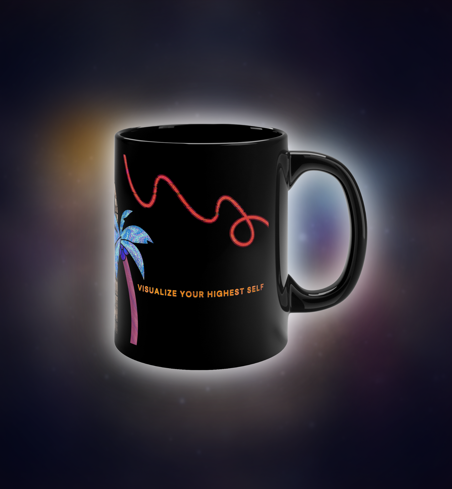 DREAM-SPACE - 11 oz Coffee Mug - Black