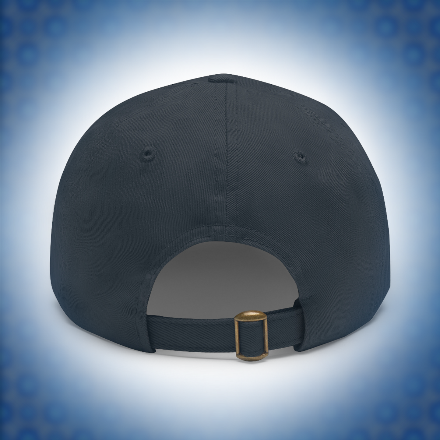 EVIL EYE PROTECTION - Dad Hat with Round Leather Patch
