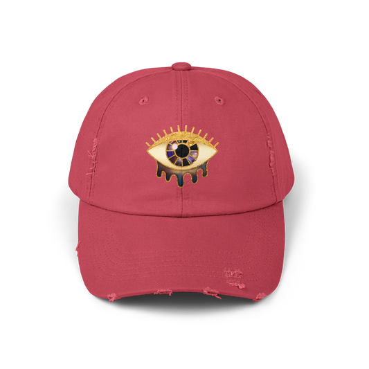 GOLDEN EYE - Hat - Black, Red, Blue