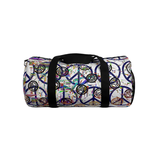 PEACE - Duffel Bag - White
