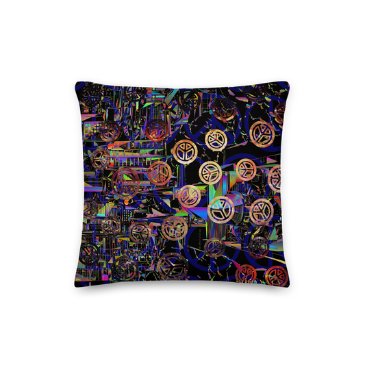 PEACE PILLOW - Black