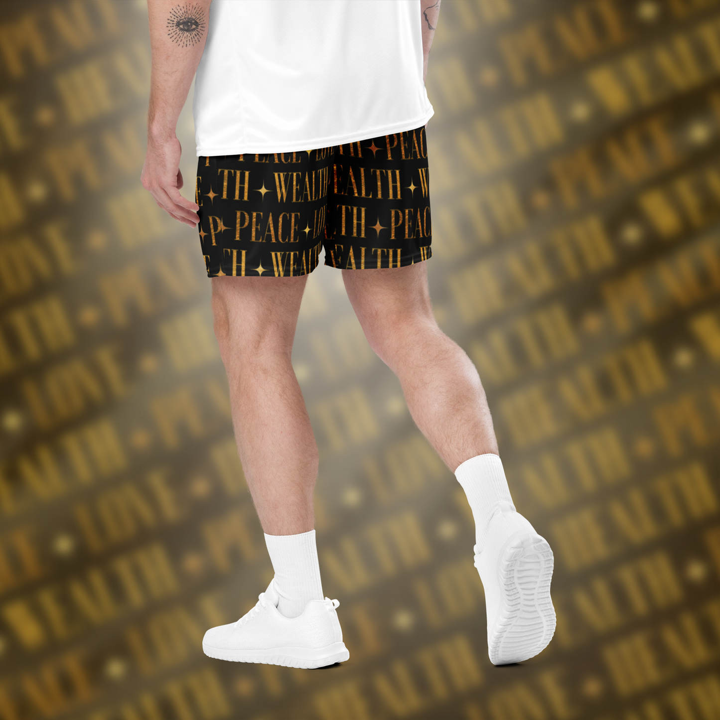 PEACE - LOVE - HEALTH - WEALTH - Shorts
