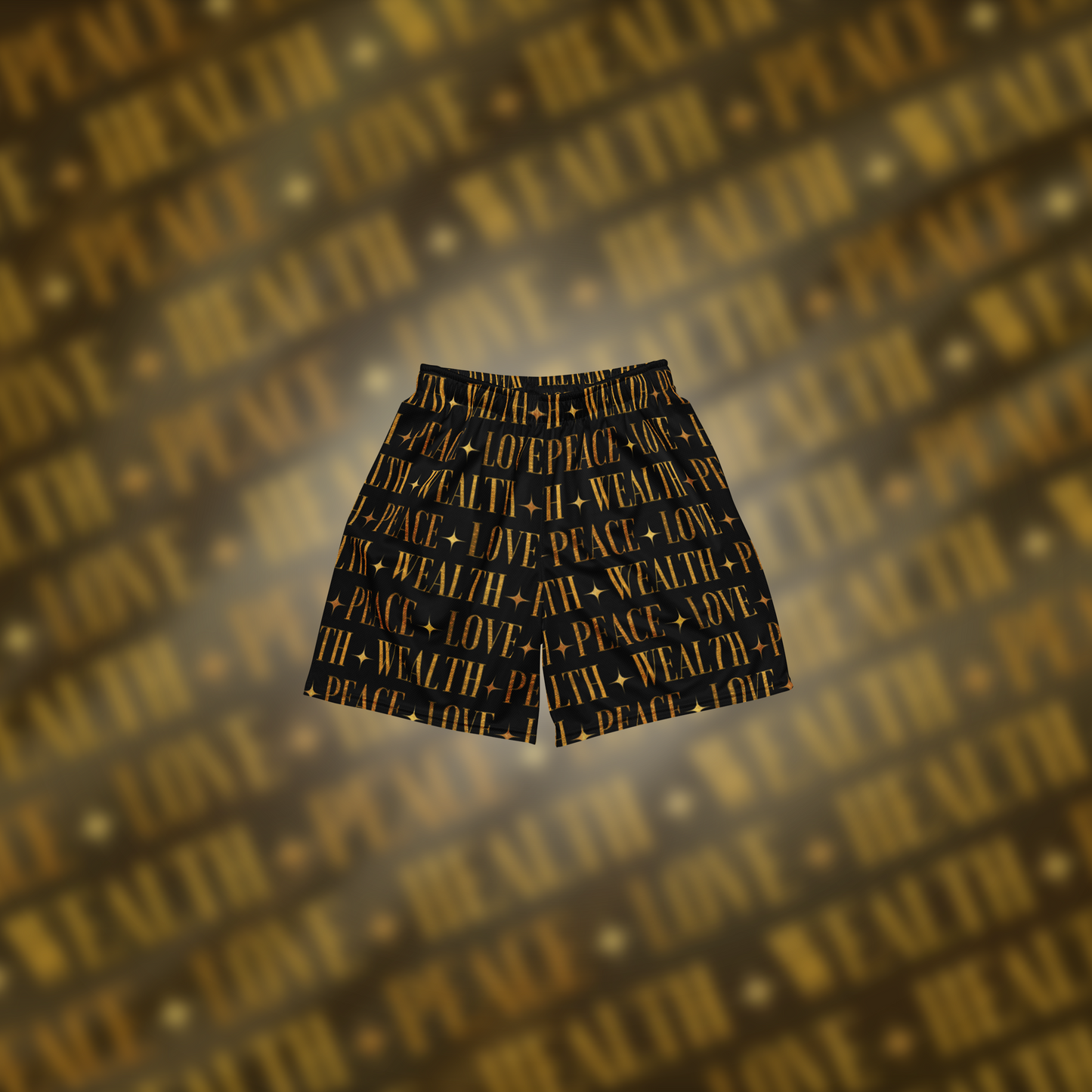 PEACE - LOVE - HEALTH - WEALTH - Shorts