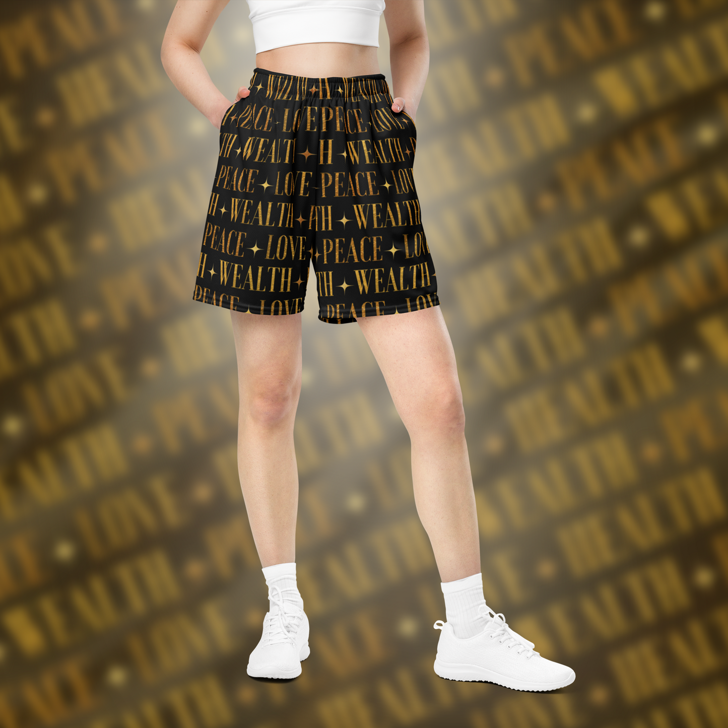 PEACE - LOVE - HEALTH - WEALTH - Shorts