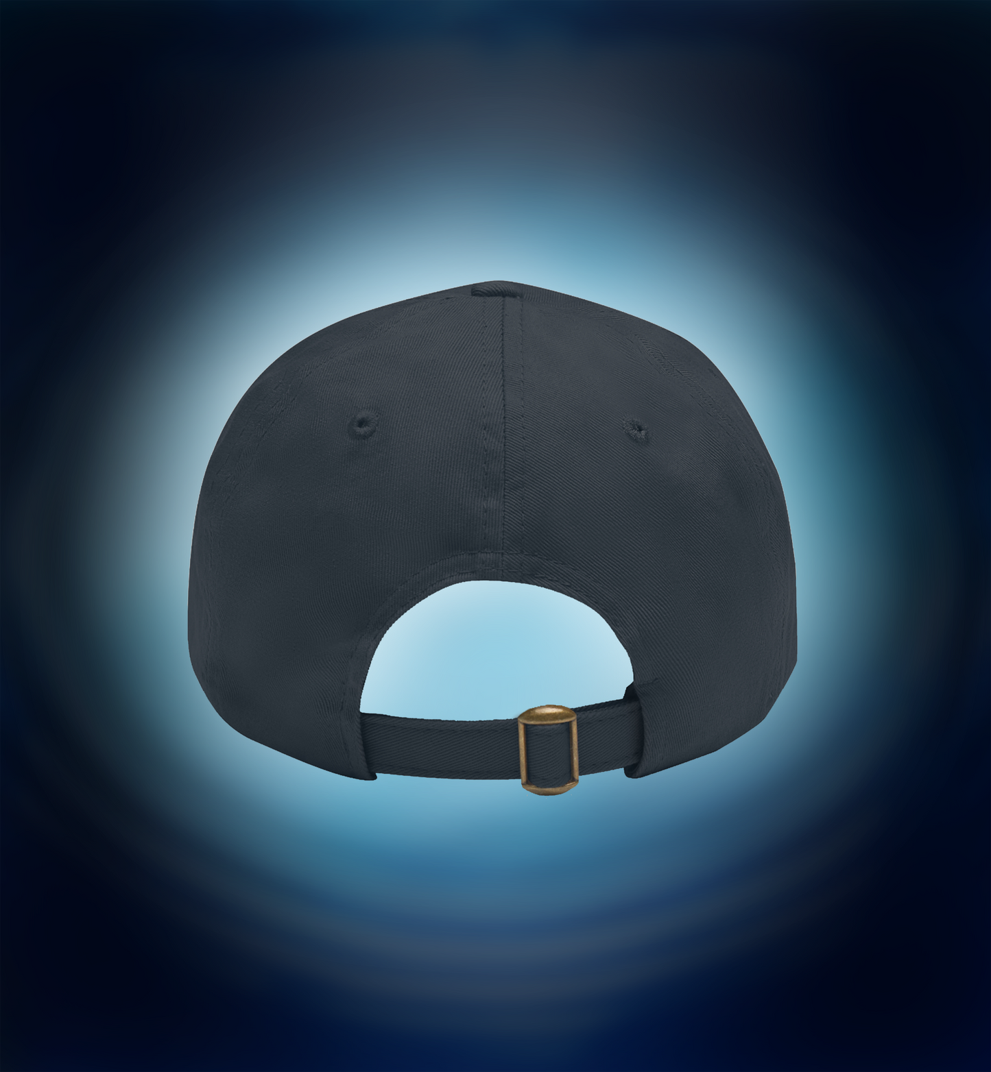 RIPPLE EFFECT - Dad Hat with Round Leather Patch