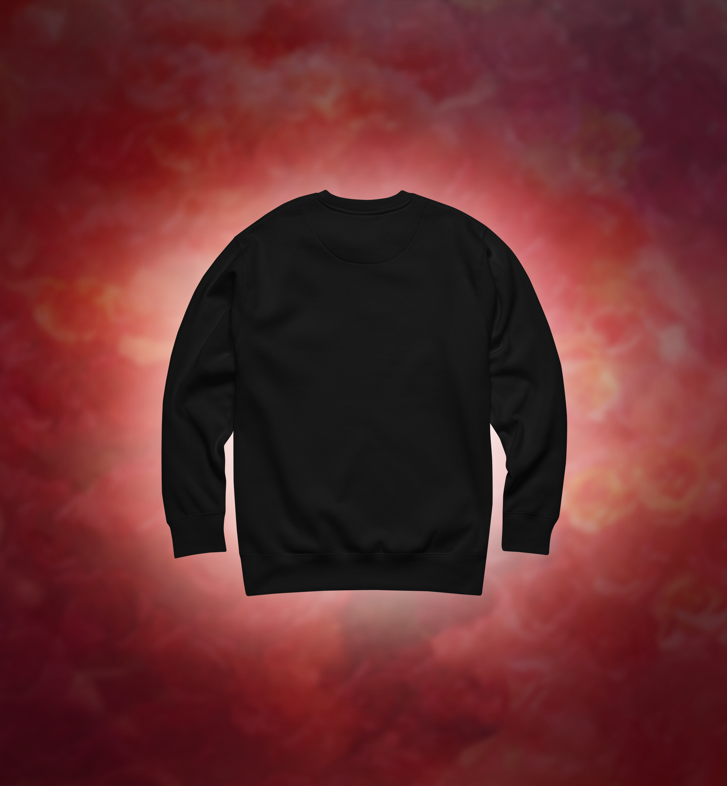 ROSE-EYE - Embroidered - Origin Sweatshirt - Black