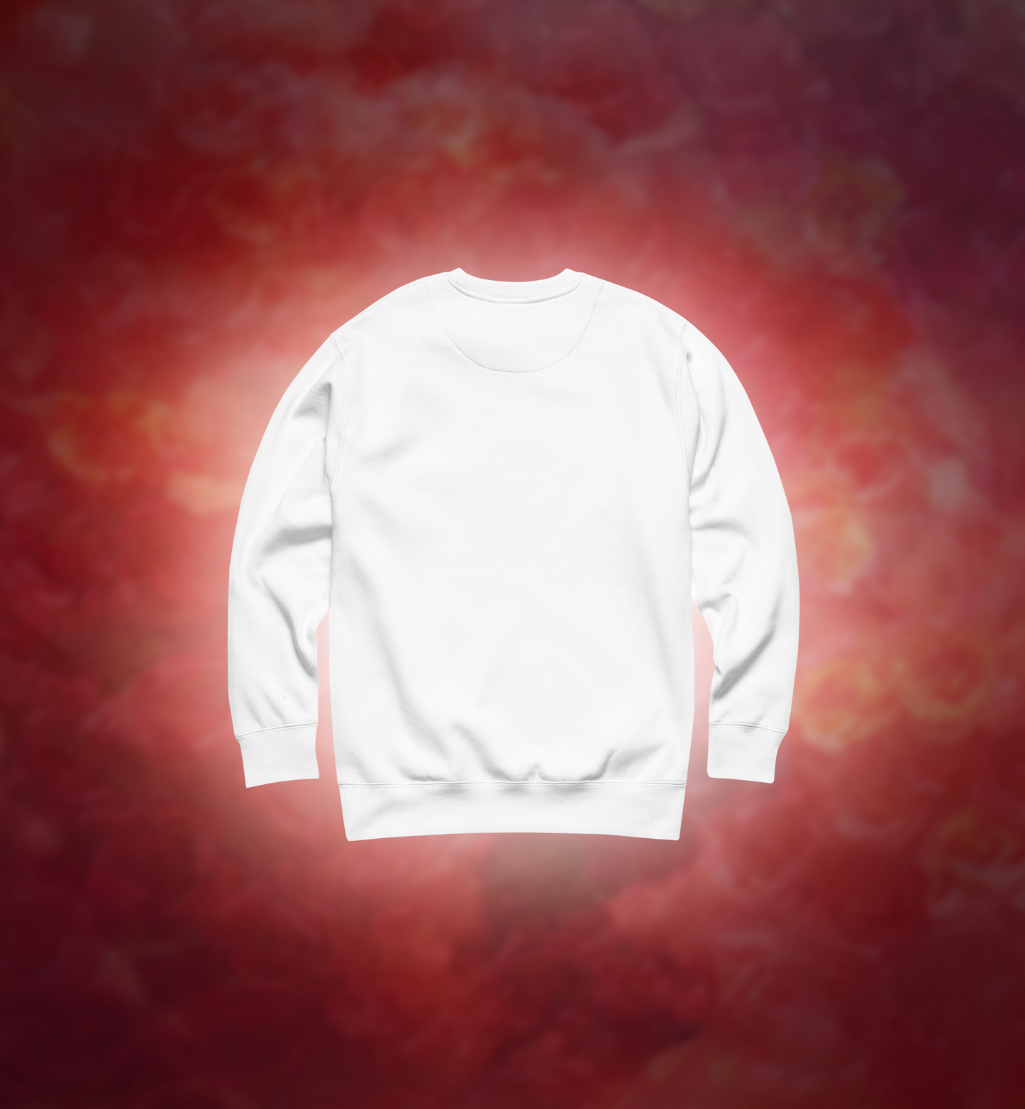 ROSE-EYE - Embroidered - Origin Sweatshirt - White