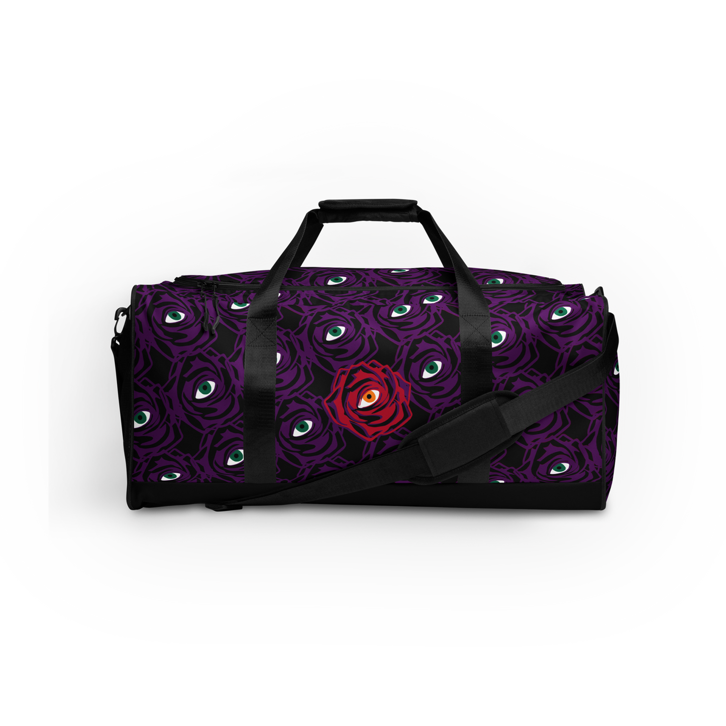 ROSE EYE: RED - Duffle - Black