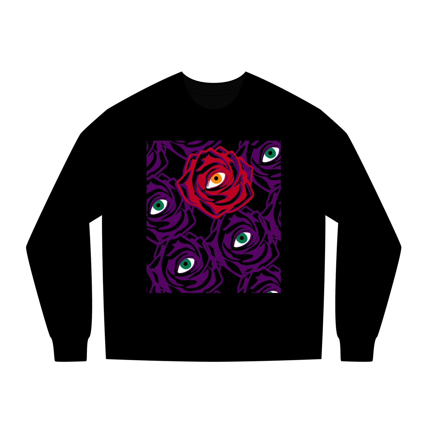 ROSE EYE: RED - Aura Long-sleeve