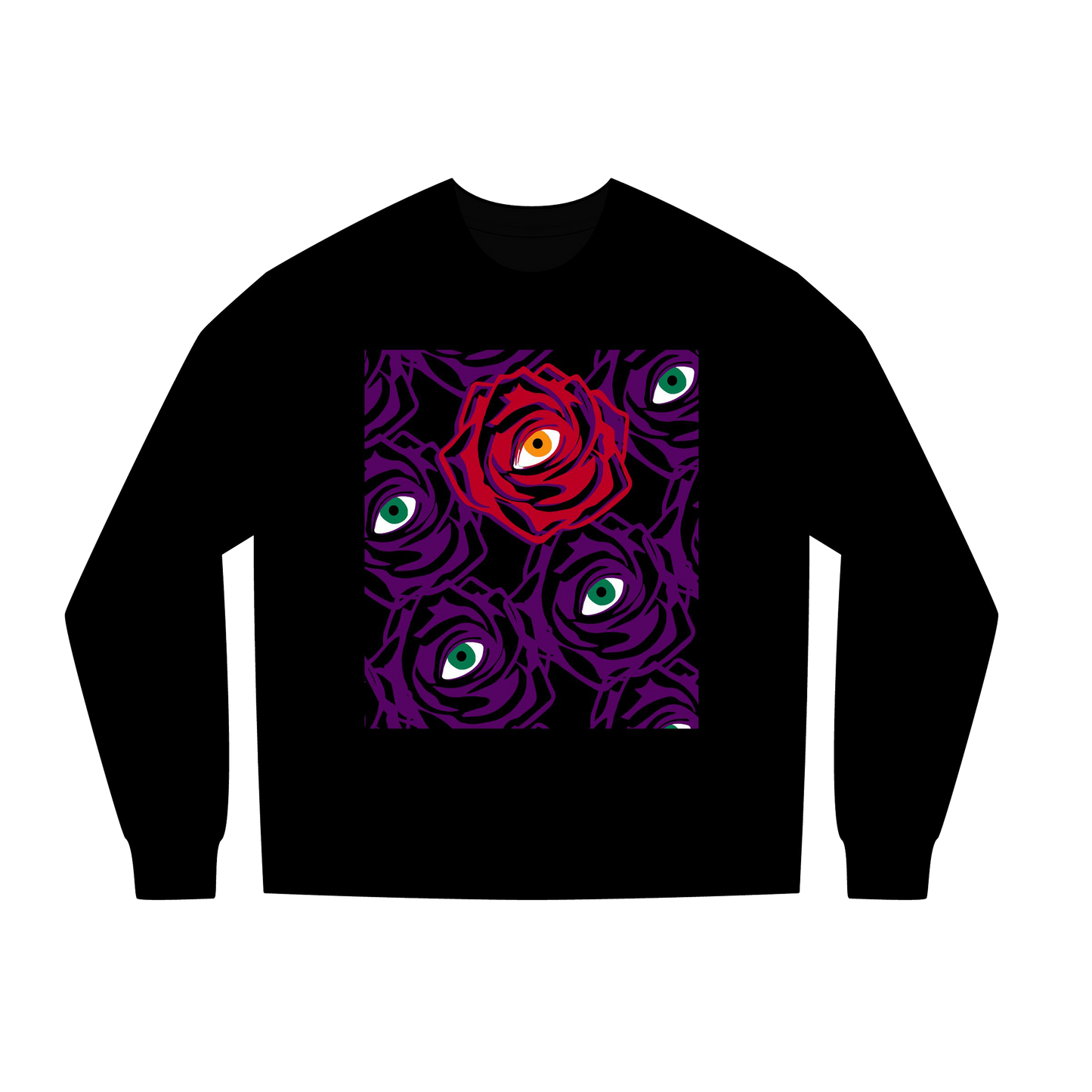 ROSE EYE: RED - Aura Long-sleeve