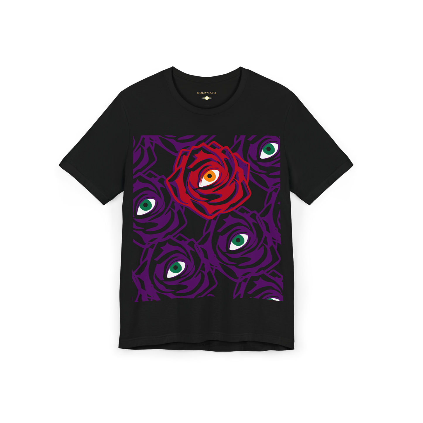 ROSE EYE RED - T-Shirt - Front