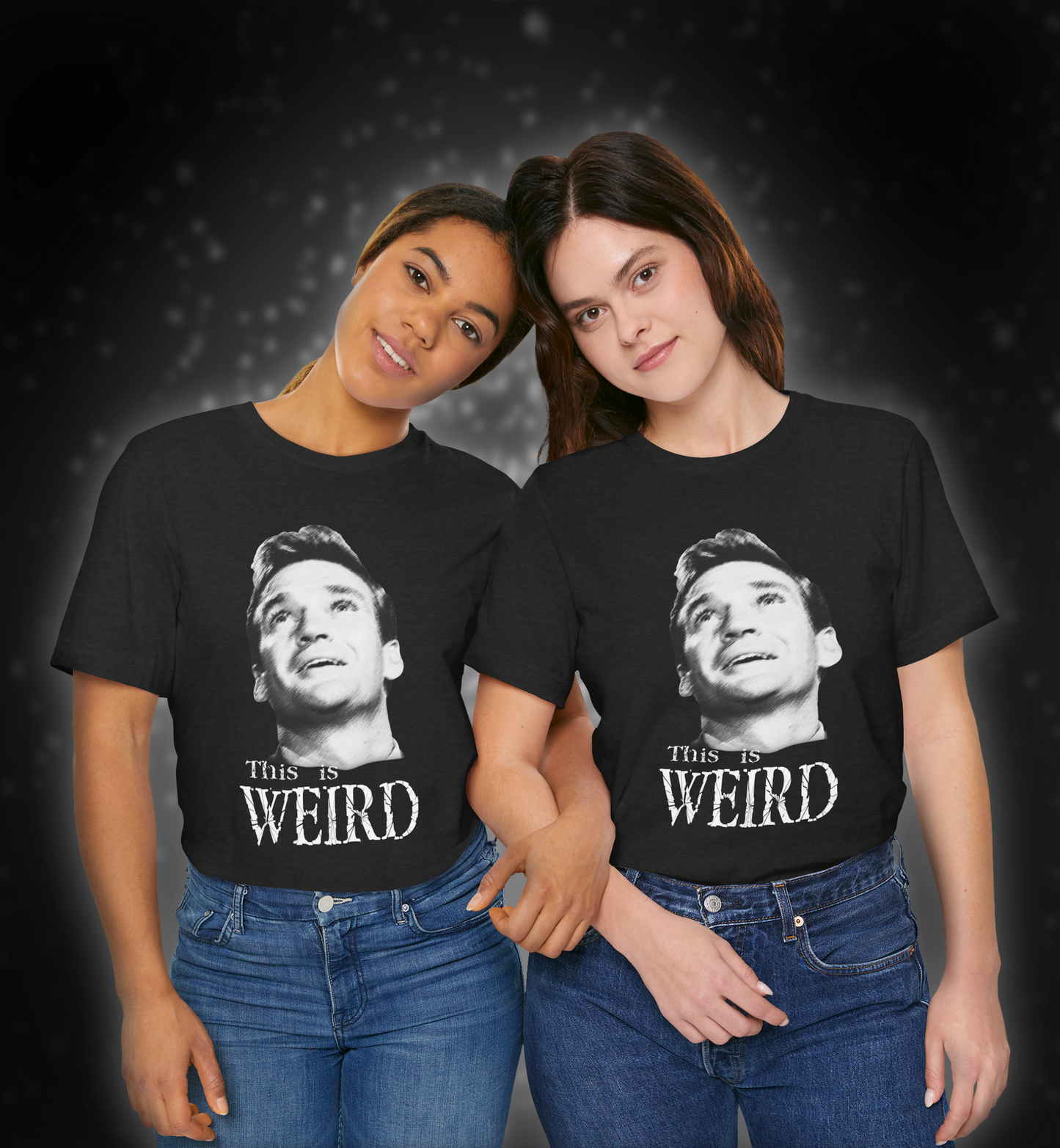 THIS IS WEIRD - Black - T-Shirt