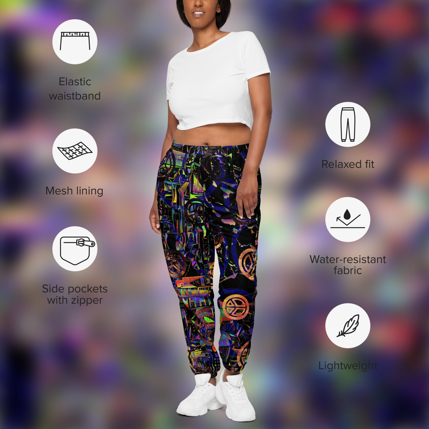 PEACE PANTS - Black
