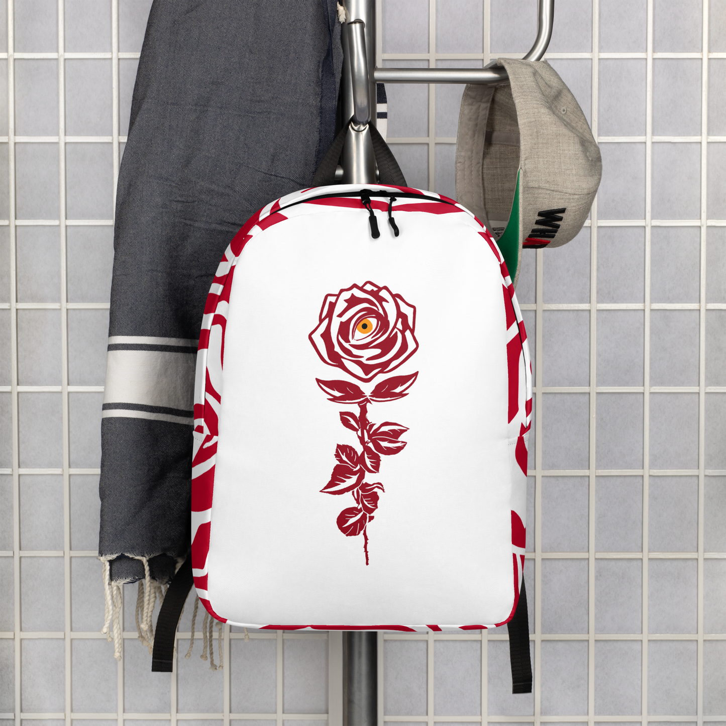ROSE-EYE BACKPACK - WHITE