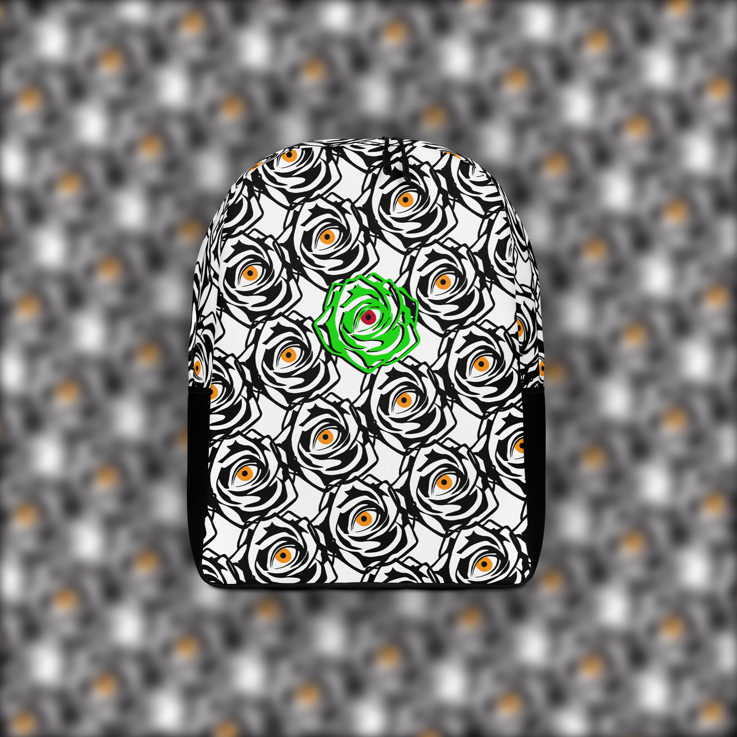 ROSE EYE NEON WHITE BACKPACK