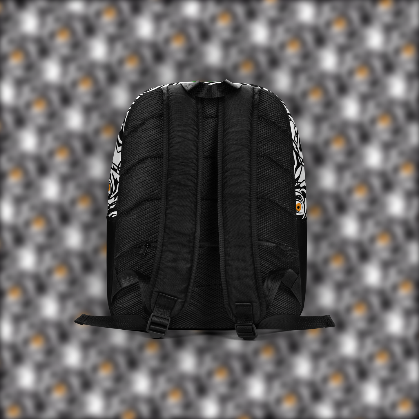 ROSE EYE NEON WHITE BACKPACK
